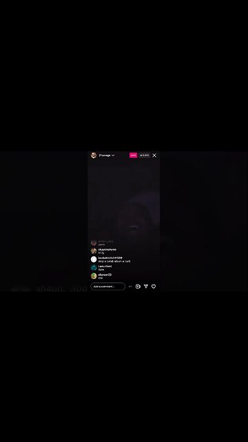 21 Savage Singing On Instagram Live October 2023