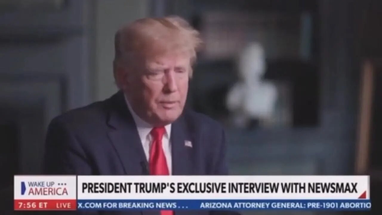 Donald Trump destroys Cassidy Hutchinson in an interview with Newsmax