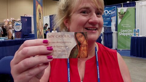 Veronica Wendt of Catholic ID at the 2017 Catholic Marketing Network