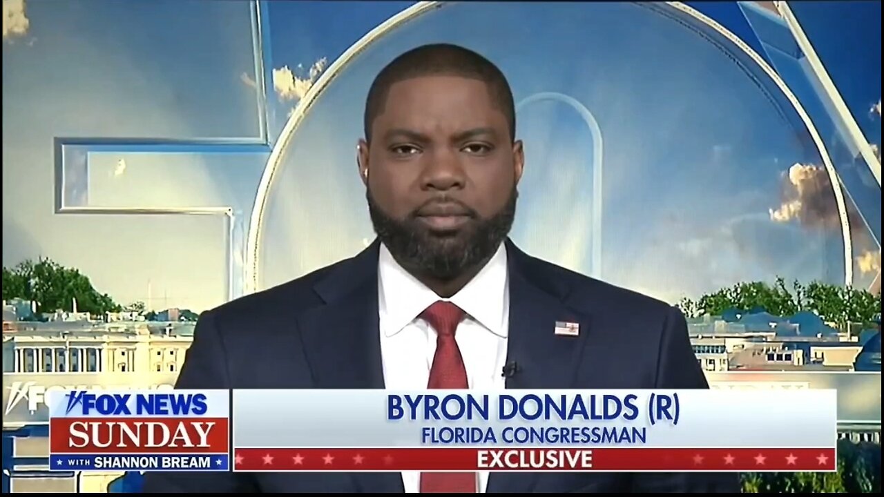 Rep Byron Donalds Responds to Joy Reid's Hate