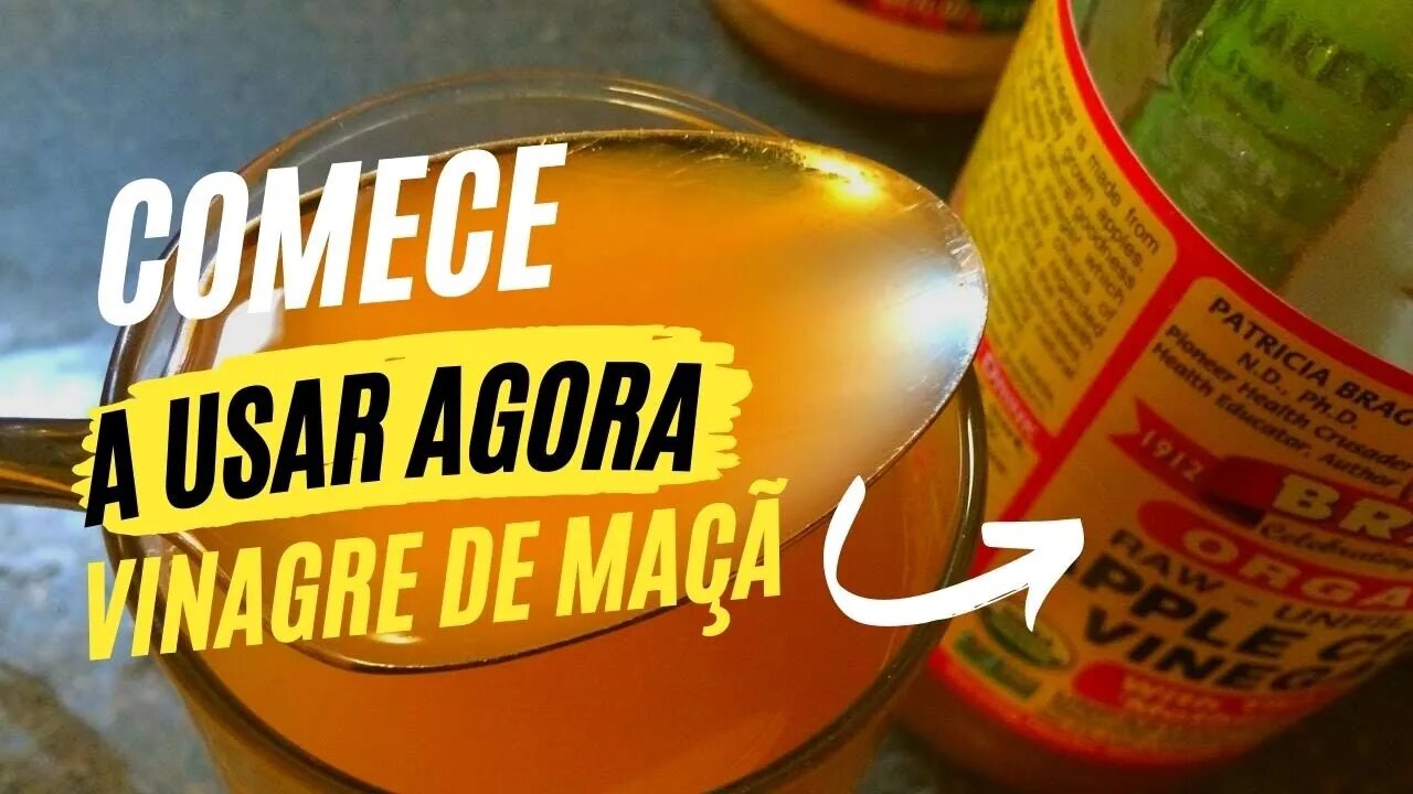 VINAGRE DE MAÇÃ TODOS OS DIAS: COMECE A USAR AGORA