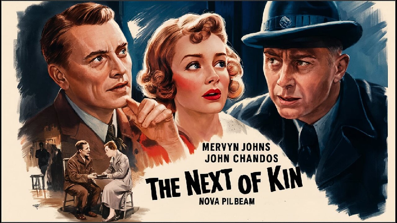 THE NEXT OF KIN (1942) Mervyn Johns, John Chandos & Nova Pilbeam | Drama, Mystery | B&W