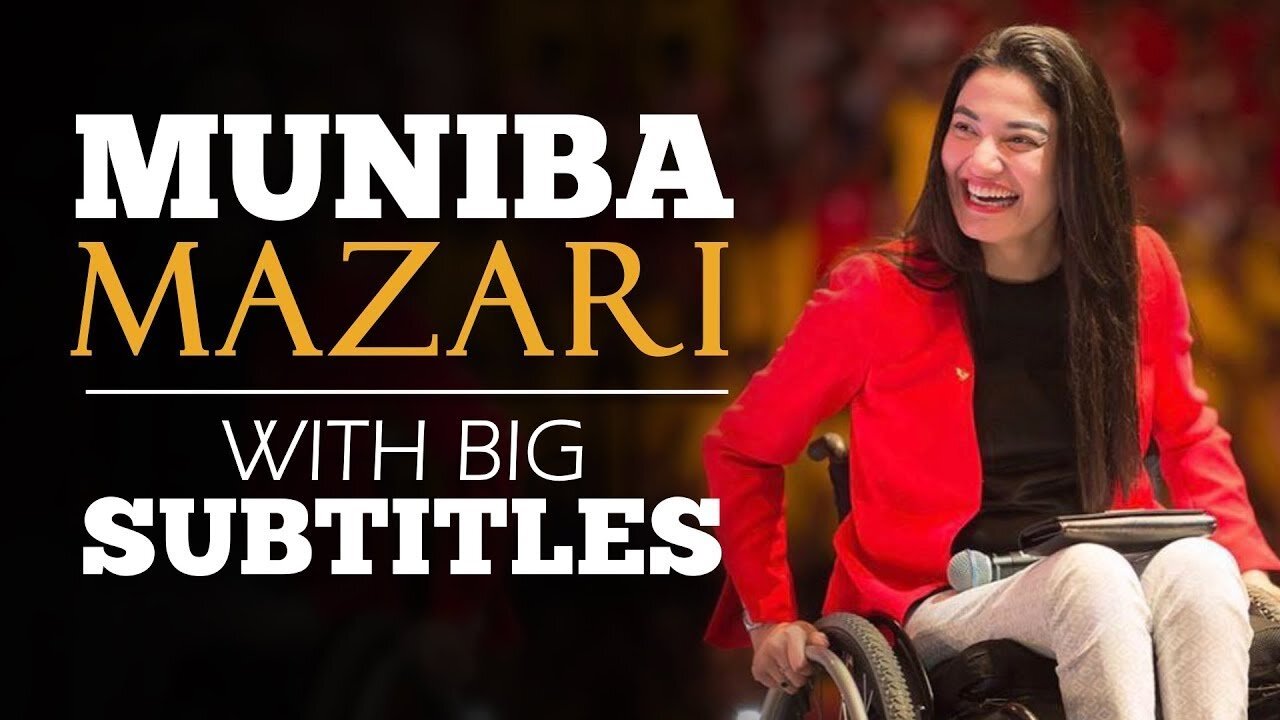 ENGLISH SPEECH | MUNIBA MAZARI - We all are Perfectly Imperfect