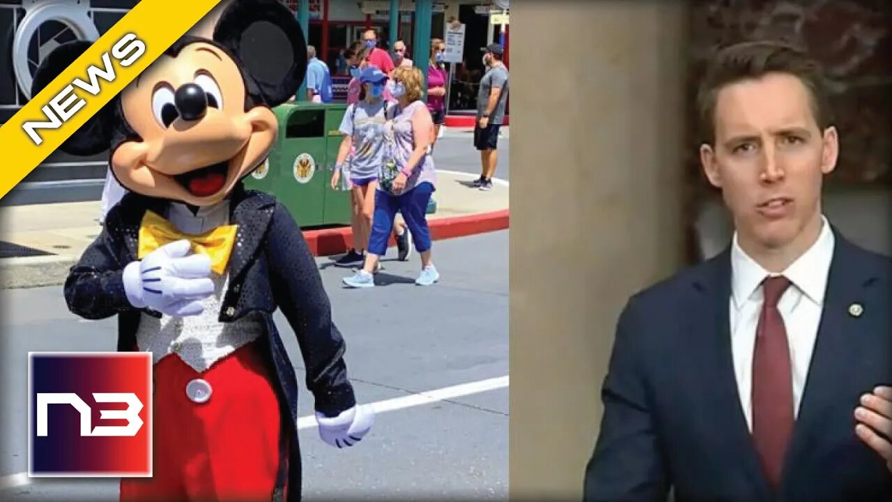 Josh Hawley Declares War On Walt Disney In New Move That Will Drive Them Insane