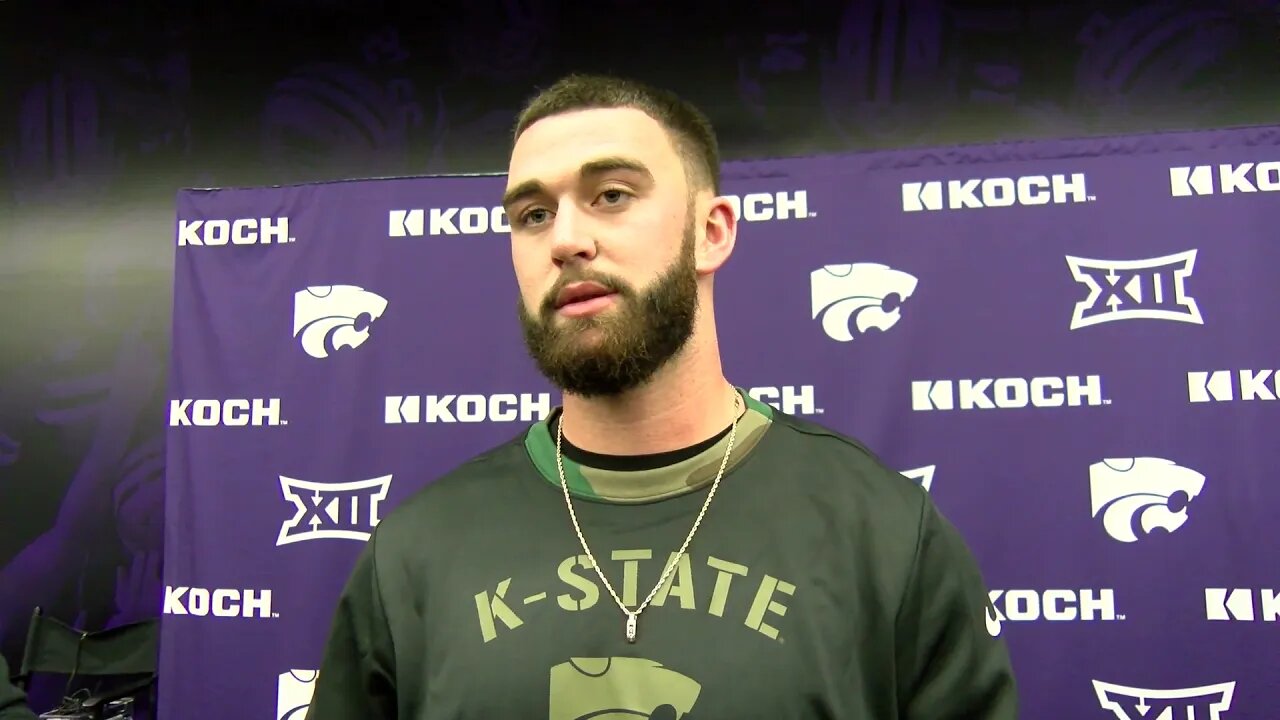 Kansas State Football | Skylar Thompson Postgame Interview | K-State 34, West Virginia 17