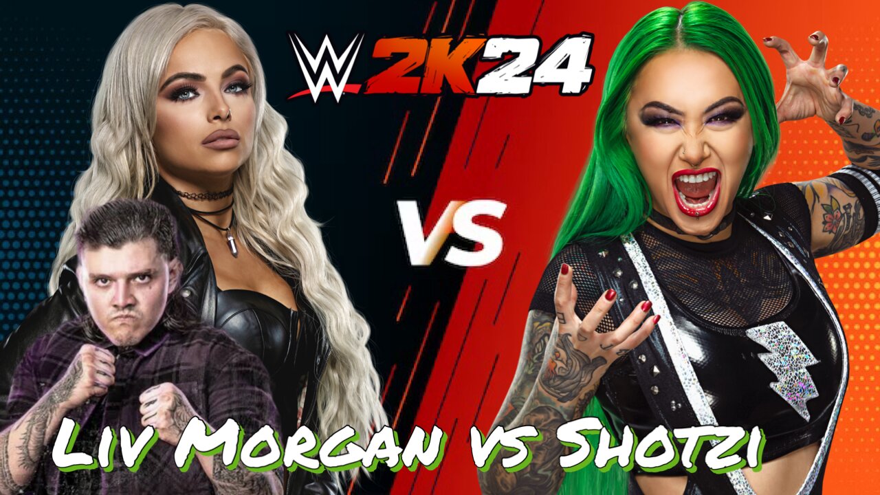 WWE 2K24 - Liv Morgan w/ dirty Dom vs Shotzi