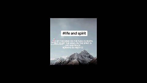 life and spirit
