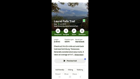 Laurel Falls Trail