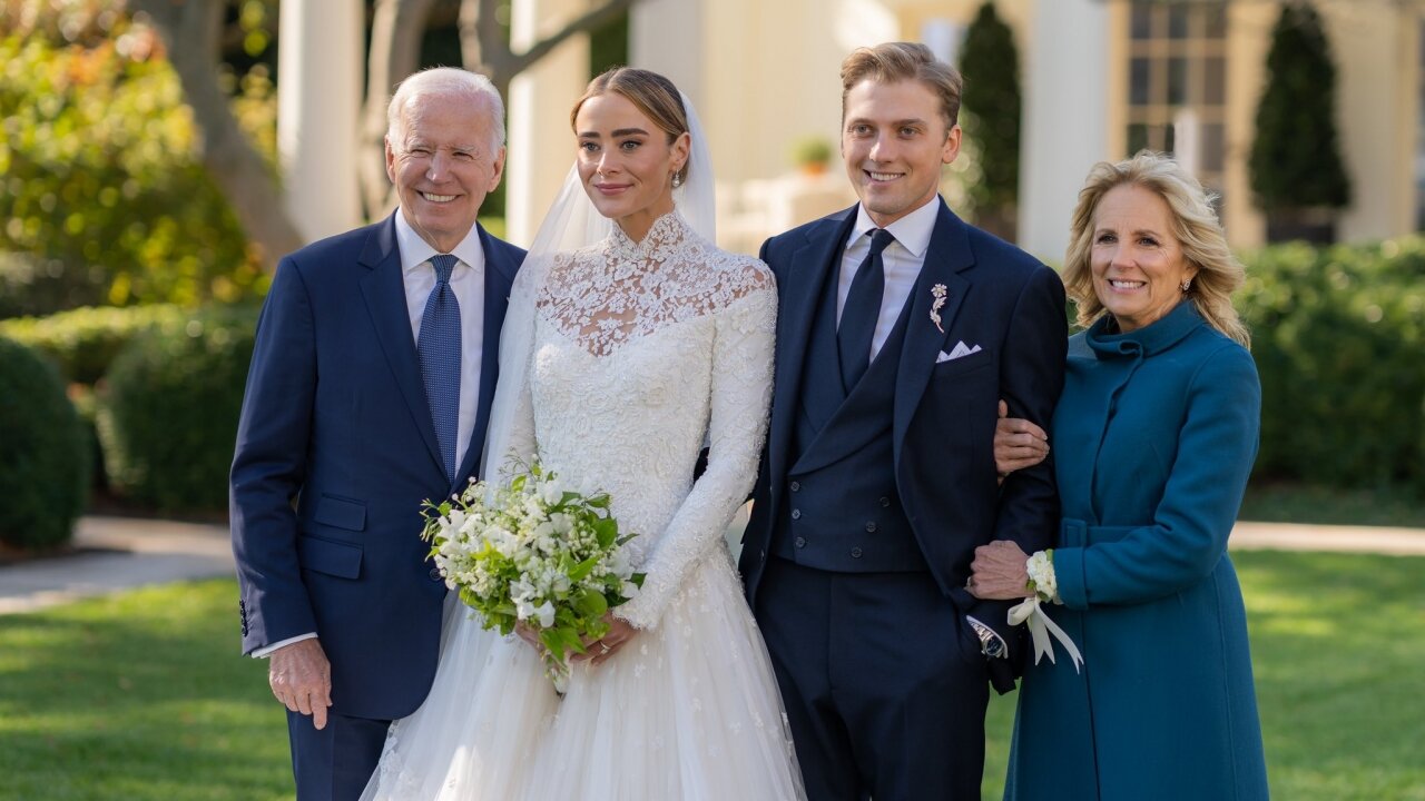 Biden's Granddaughter Naomi, Peter Neal Wed At White House