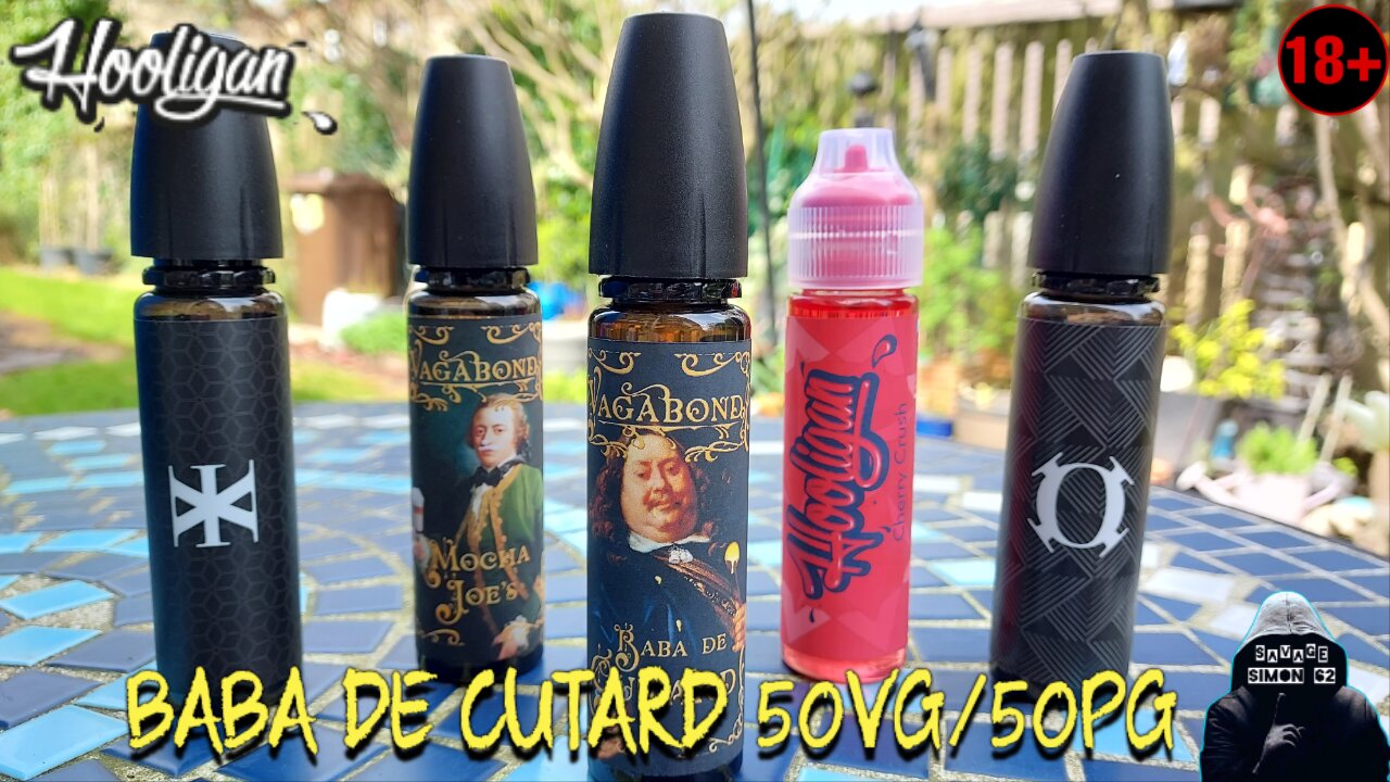 VAGABOND BABA DE CUTARD E-LIQUID REVIEW 🔞 #holliganvape #ukeliquid #vape