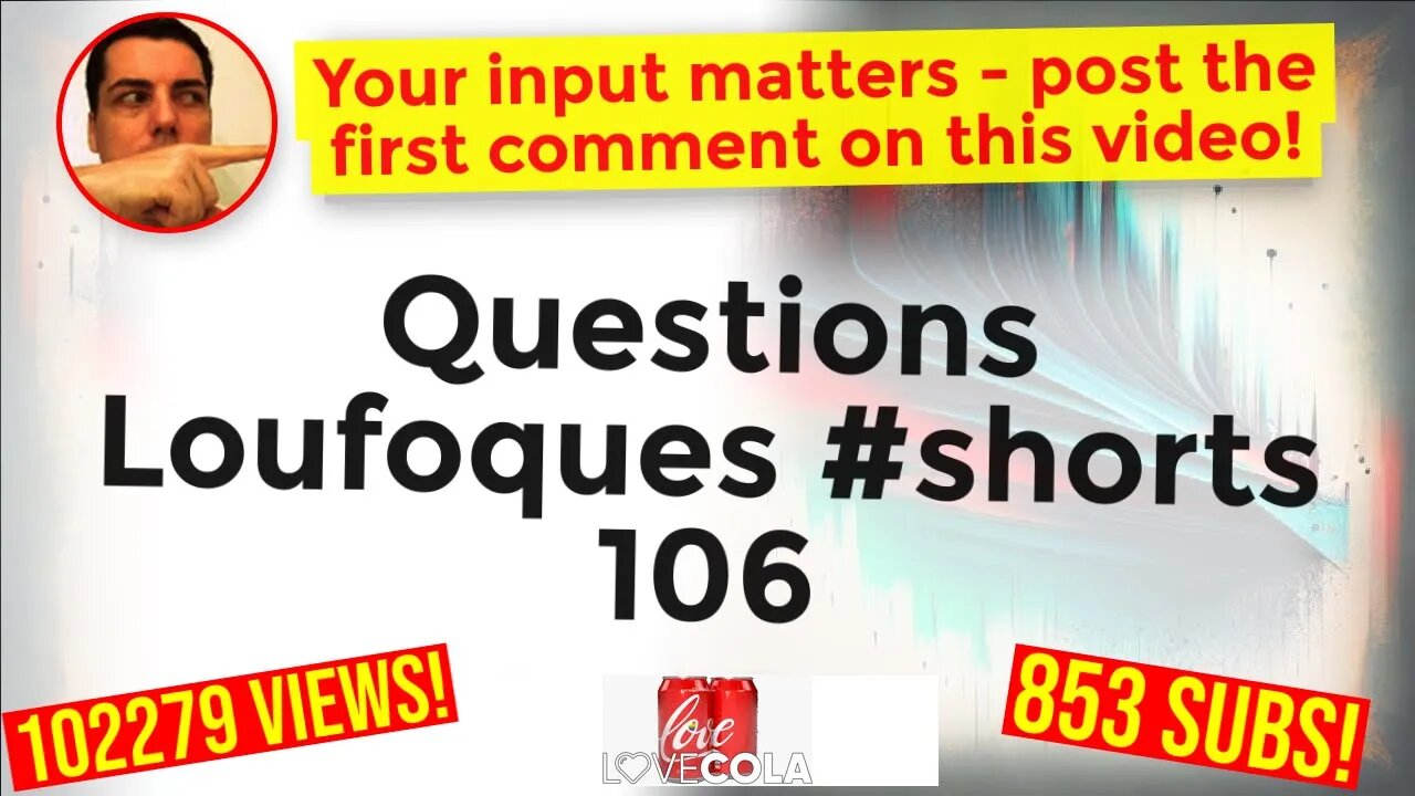 Questions Loufoques #shorts 106