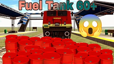 Train Vs 60+Fuel Tank😱Indian Bike Driving 3d New Update 2023