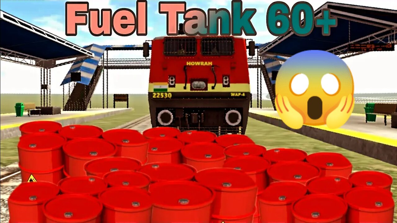 Train Vs 60+Fuel Tank😱Indian Bike Driving 3d New Update 2023