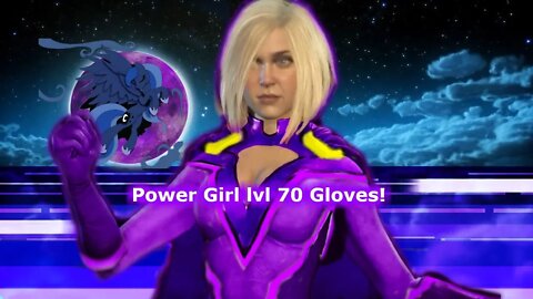 Power Girls Gloves are maxed lvl 70!!!