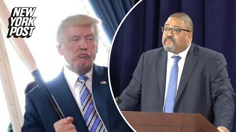 Trump posts photo of himself brandishing baseball bat next to Alvin Bragg's head