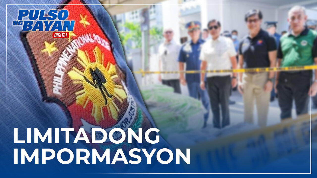 PNP, limitado pa rin ang impormasyon kaugnay sa nahuling sh*bu sa Batangas