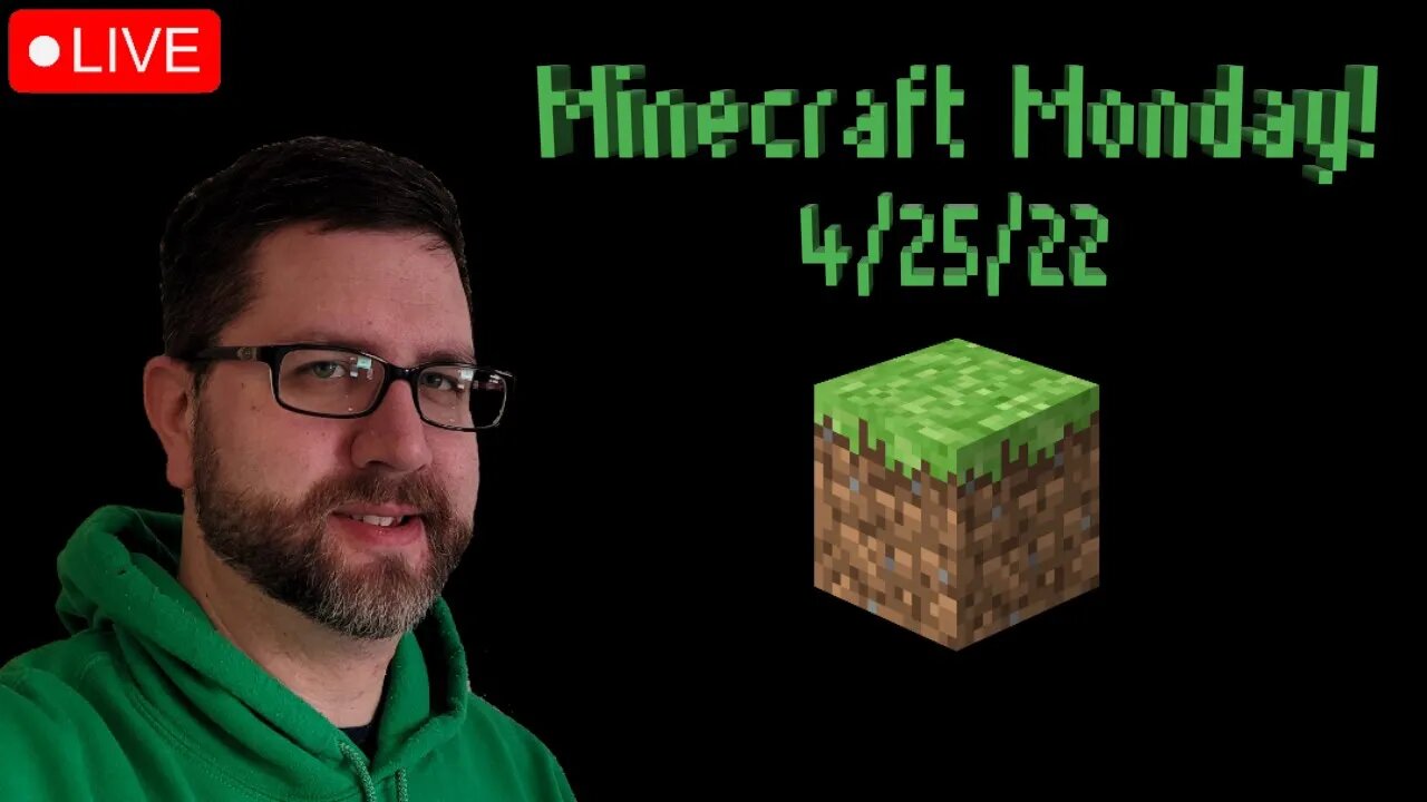 Minecraft Monday with Crossplay Gaming! (4/25/22 Live Stream)