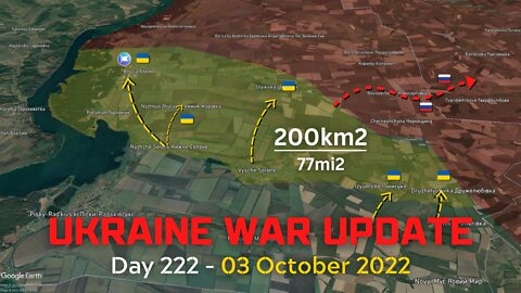 UKRAINE keeps advancing! Another 200 square km taken in Kharkiv Front | Probing attacks on Bakhmut!