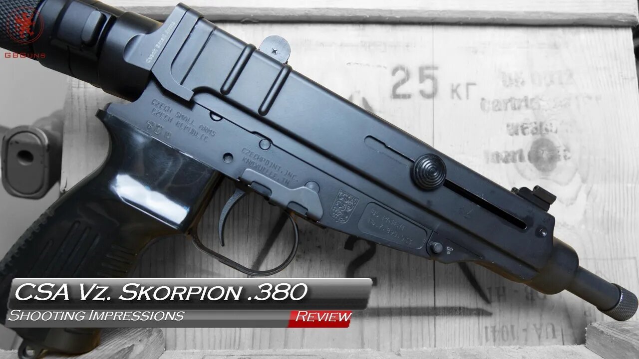 CSA Vz Skorpion 380 Shooting Impressions