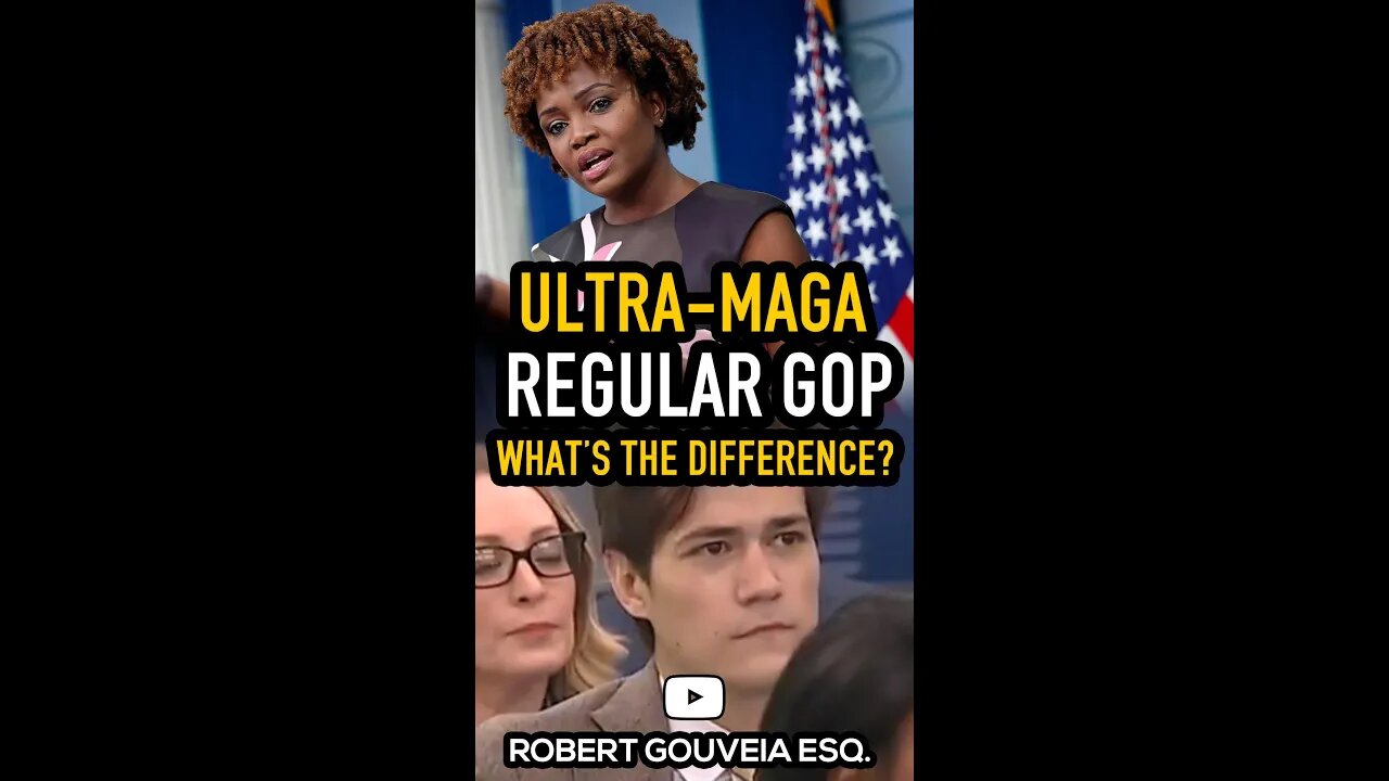 What is the Difference between Ultra-MAGA and regular GOP Voter? #shorts
