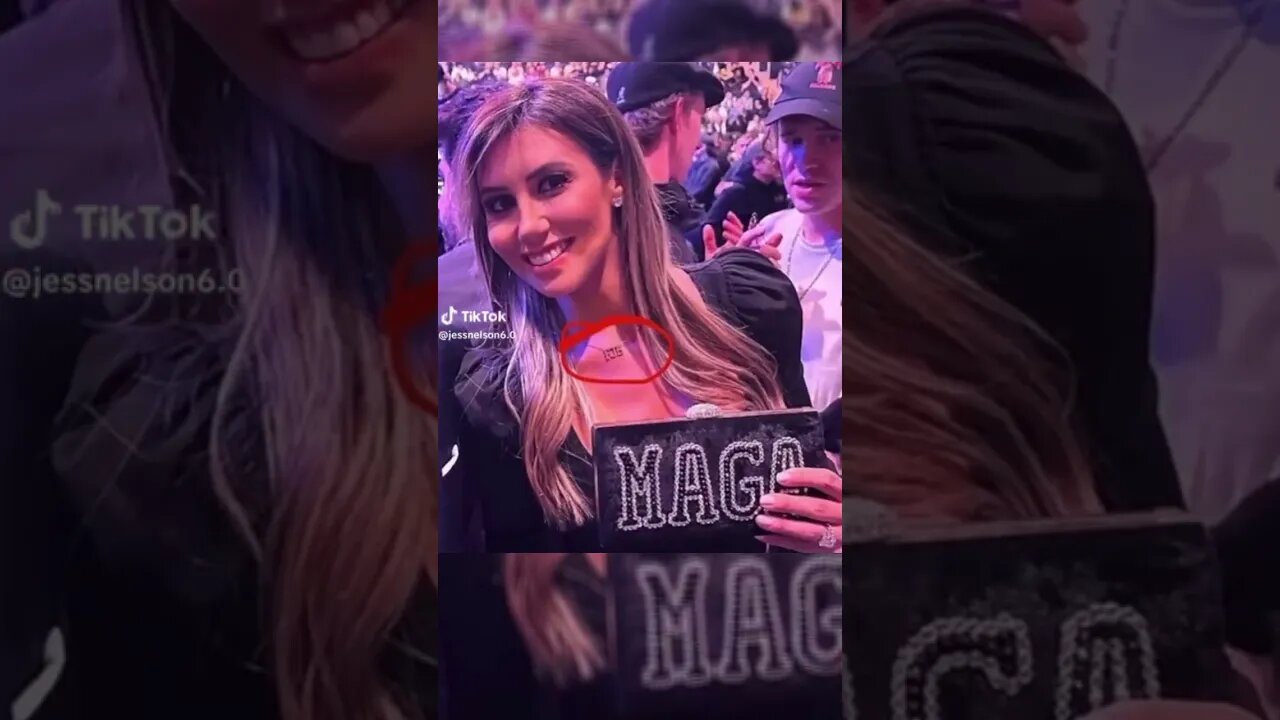 Trump Lawyer Alina Habba Had An Interesting Necklace On At UFC Fight