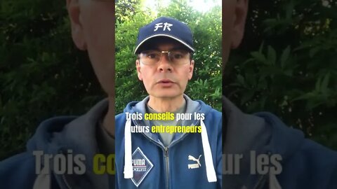 3 conseils pour les entrepreneurs #shorts