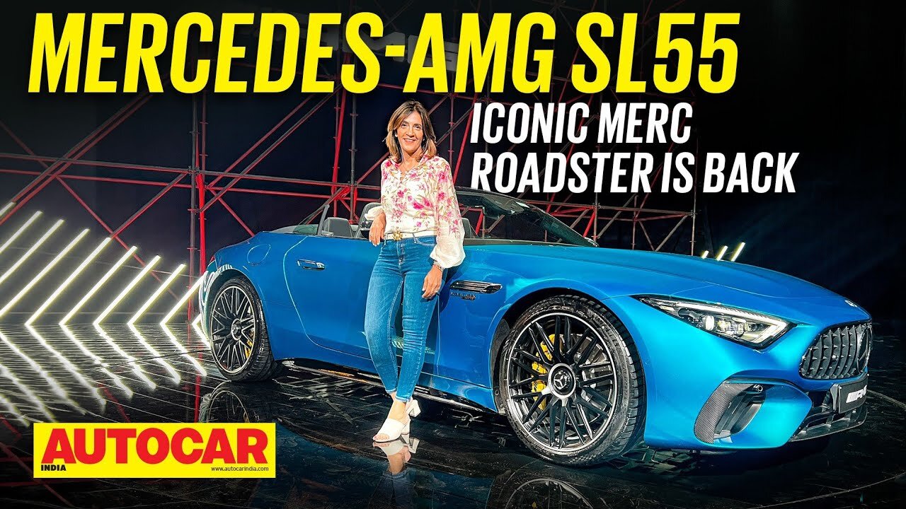 Mercedes-AMG SL 55 - Iconic Merc Roadster is back | Walkaround | Autocar