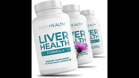 PUREHEALTH RESEARCH Liver Health Detox and Cleanse Supplement