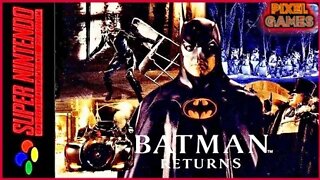 BATMAN RETURNS HD (SUPER NES - 1993) GAMEPLAY 60 FPS. #gameplay #supernes