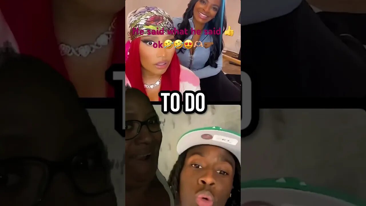 Making your partner feel satisfied 😍😜#brooklynsquad #entertainment #industry #nickiminajreaction
