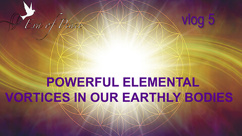 VLOG 5 - POWERFUL ELEMENTAL VORTICES IN OUR EARTHLY BODIES