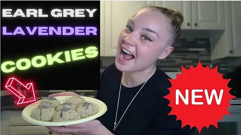 TORI'S BAKING SHOW: EARL GREY LAVENDER COOKIES