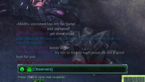 If you lose to a p****, what does that make you? #starcraft2 #sc2 #starcraft #shorts