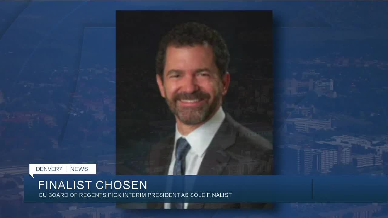 CU regents nominate interim president Todd Saliman as sole finalist to be president