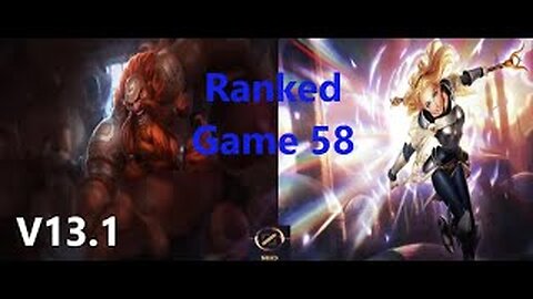 Ranked Game 58 Gragas Vs Lux Mid League Of Legends V13.1