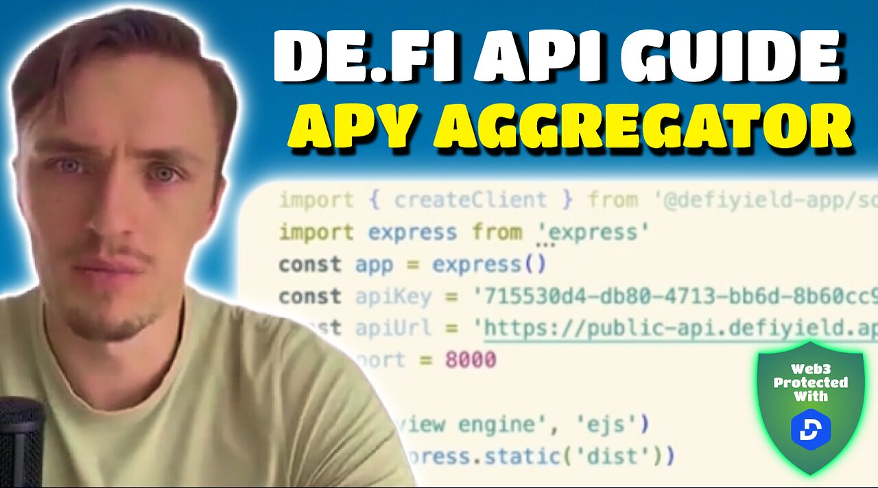 De.Fi API: How to create APY Aggregator ( IN JUST 1 HOUR! )