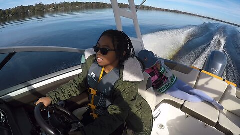 Blasian Babies Family Return Whitey's Fish Camp On Smooth Doctors Lake 2019 Chaparral 210 Suncoast