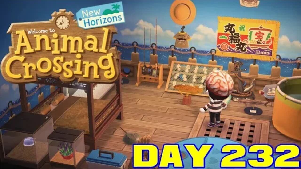 Animal Crossing: New Horizons Day 232 - Nintendo Switch Gameplay 😎Benjamillion