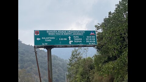 Tawang district in the Indian state of Arunachal Pradesh Trip