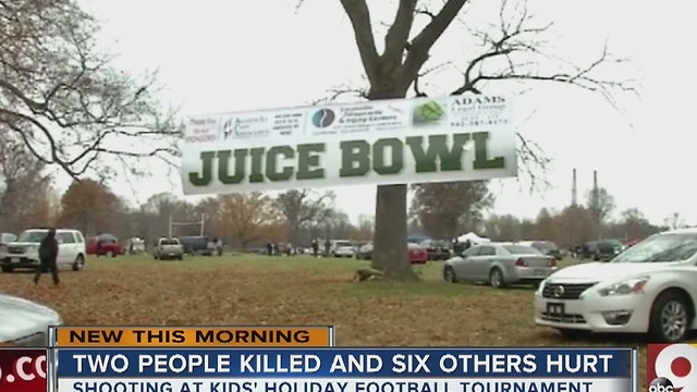 Two killed, six injured in Thanksgiving football game shooting