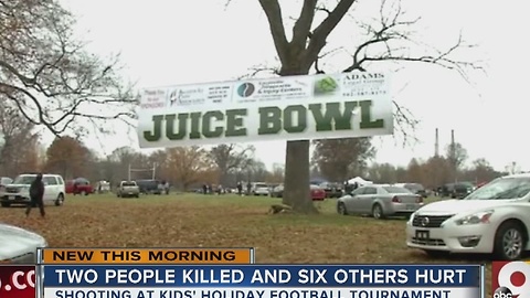 Two killed, six injured in Thanksgiving football game shooting