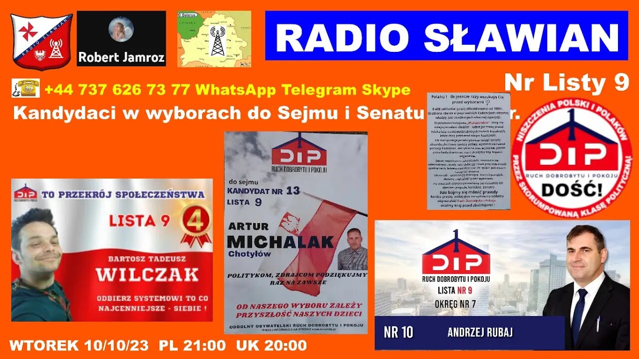 Kandydaci w wyborach do Sejmu i Senatu w 2023r. RUCHUDOBROBYTU I POKOJU