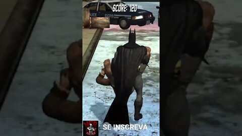 The mobile VERSION of batman arkham asylum shows a little bit of the original version