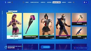 LOJA Fortnite Hoje 11-07-2022