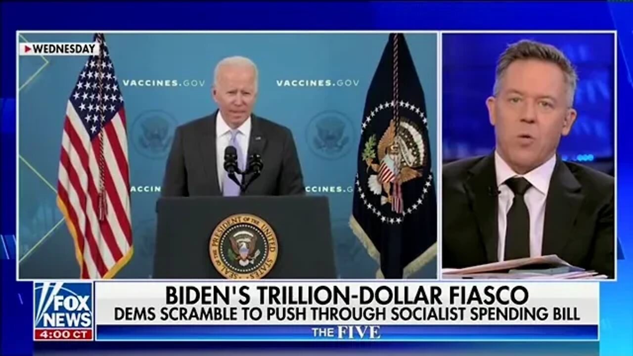Gutfeld: ‘Like Joe Biden Going Up a Flight of Stairs,’ Dems Can’t Figure Out How To Go Forward