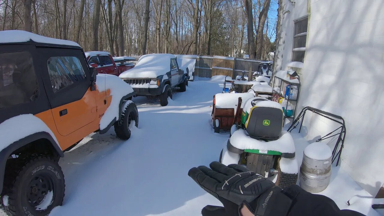 The free Suzuki Quadrunner saved us...