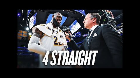 LeBron Has Recorded 4 Consecutive Triple-Doubles