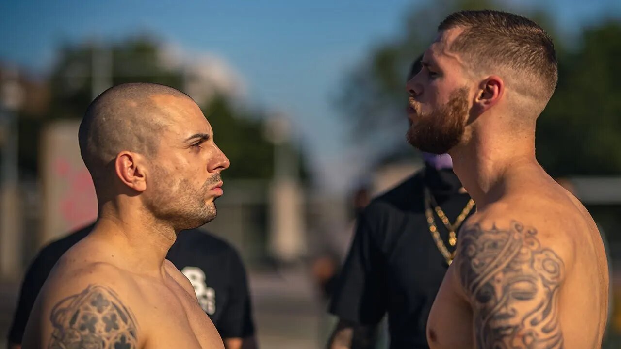 Rooftop Fights: "Eneko Prim" [Bilbao Hooligan ] VS Philipp [Streetfighter] King of the Streets: 90