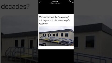 ‘temporary’ buildings