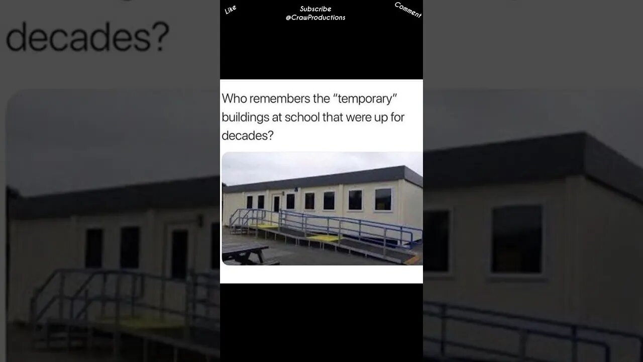 ‘temporary’ buildings
